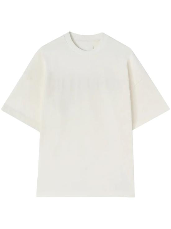 26SS 질샌더 반팔 티셔츠 J21GC0168J20243 102 WHITE