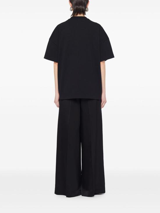 25FW 질샌더 반팔 티셔츠 J03GC0137J20243 001 BLACK - JIL SANDER
