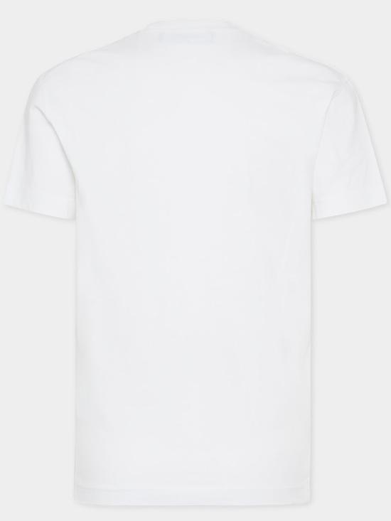 25FW 디스퀘어드2 반팔 티셔츠 S75GD0471D20020 965 WHITE - DSQUARED2