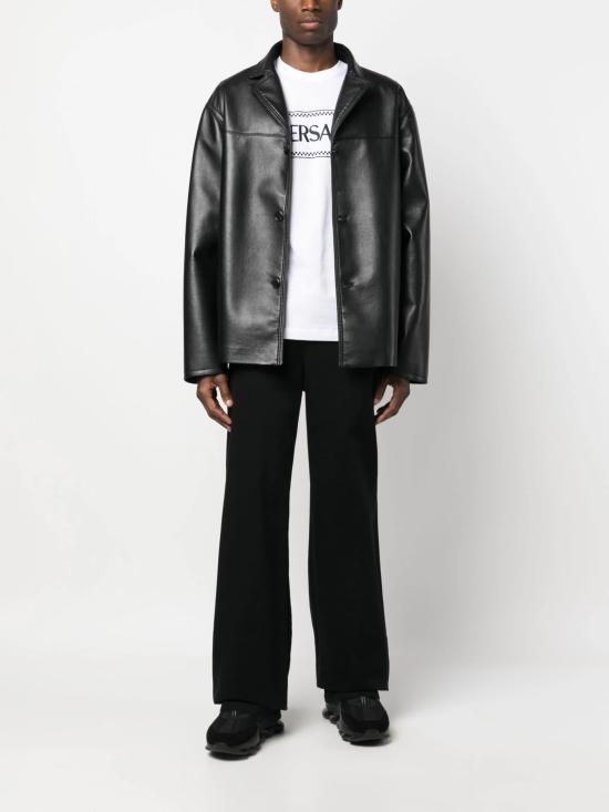 24FW 베르사체 반팔 티셔츠 10116941A08584 1W000 WHITE - VERSACE