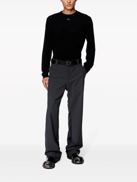 25FW 디젤 반팔 티셔츠 A124360GEAY 9XX BLACK - DIESEL