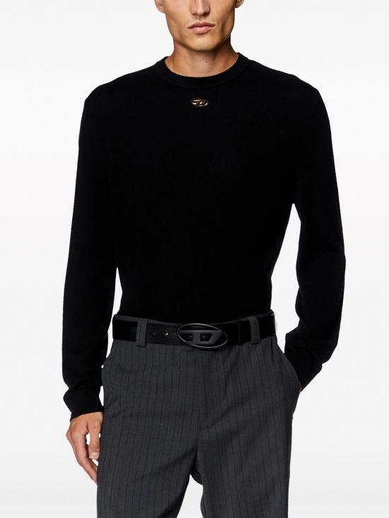 25FW 디젤 반팔 티셔츠 A124360GEAY 9XX BLACK - DIESEL