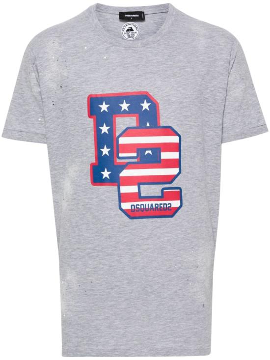  디스퀘어드2 반팔 티셔츠 S74GD1249S22146 857M GREY