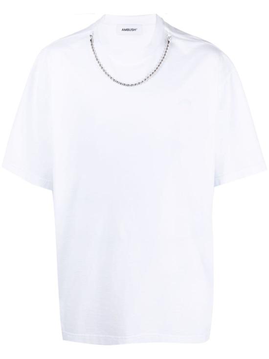  엠부시 반팔 티셔츠 BMAA083F23JER001 0101 WHITE
