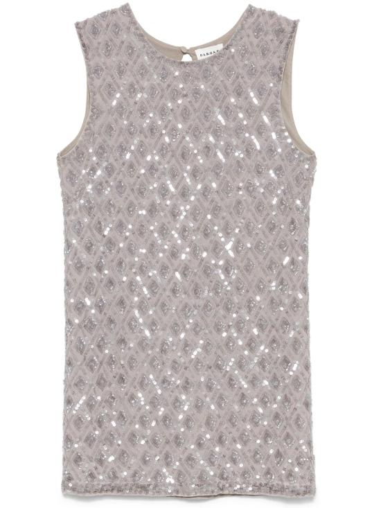 25SS 파로쉬 미디 원피스 GILDD722508 038 METALLIC