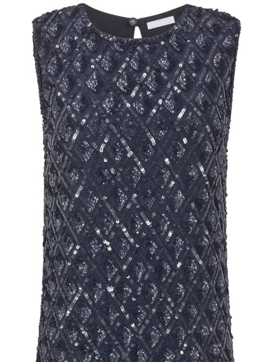 25SS 파로쉬 미디 원피스 GILDD722508 012 BLUE - PAROSH