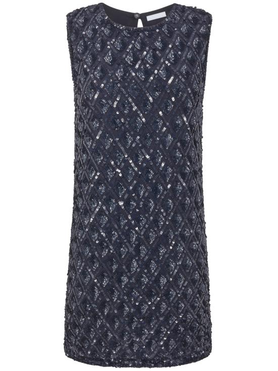 25SS 파로쉬 미디 원피스 GILDD722508 012 BLUE