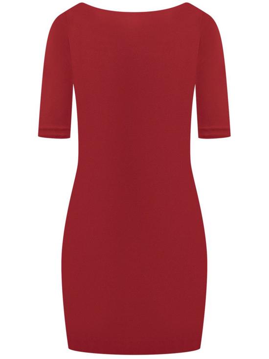 24FW 디스퀘어드2 미디 원피스 S75CV0849S24588 305 RED - DSQUARED2