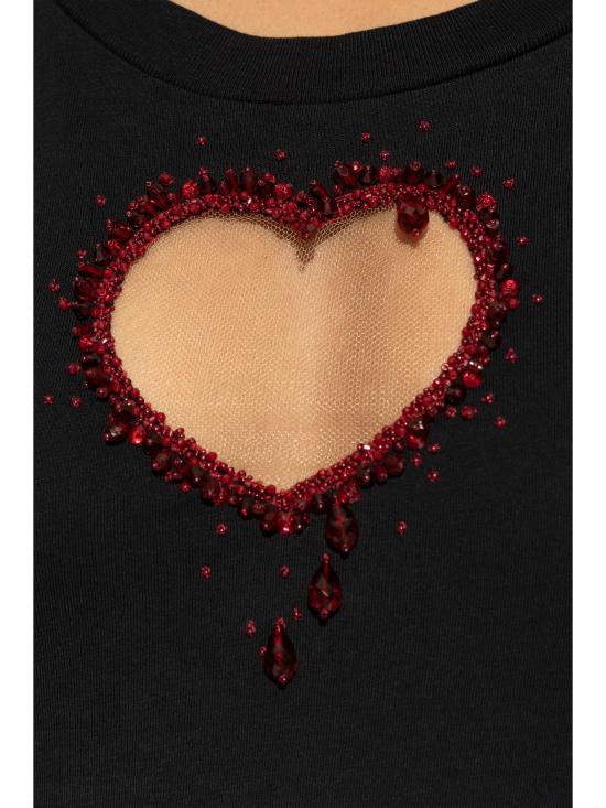 24FW 디스퀘어드2 미디 원피스 S75CV0837S24662 900 BLACK - DSQUARED2