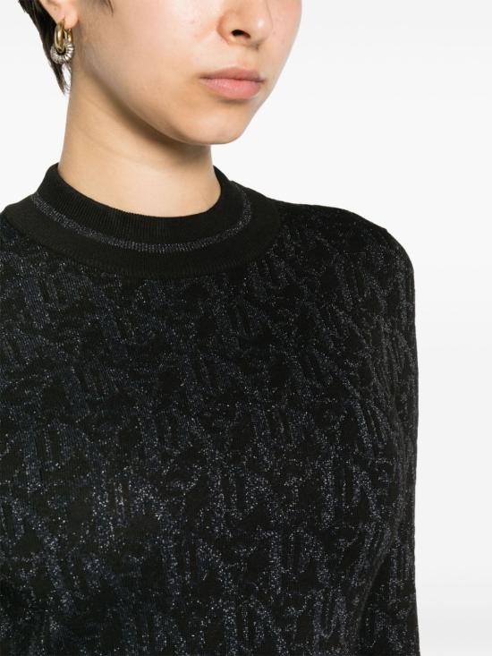  팜앤젤스 미디 원피스 PWHI048R24KNI001 1010 BLACK - PALM ANGELS