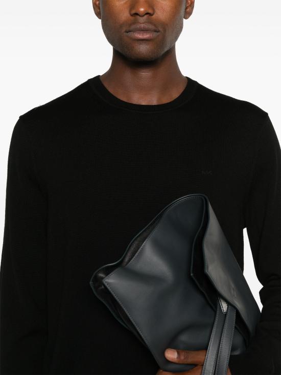 25FW 마이클 코어스 스웨터 CF460F77AP 001 BLACK - MICHAEL KORS