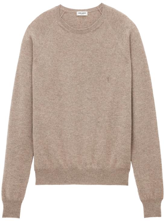 26SS 생로랑 카산드라 캐시미어 스웨터 796556YALL2 2353 NUDE NEUTRALS