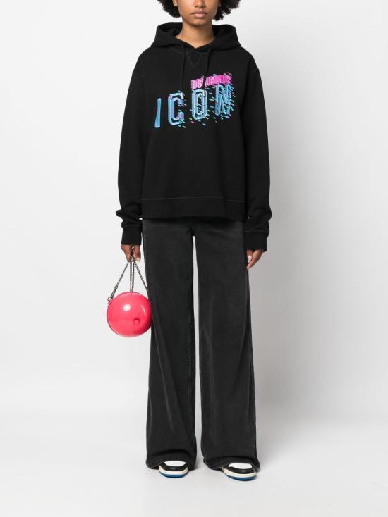 24FW 디스퀘어드2 스웨터 S80GU0093S25516 900 BLACK - DSQUARED2