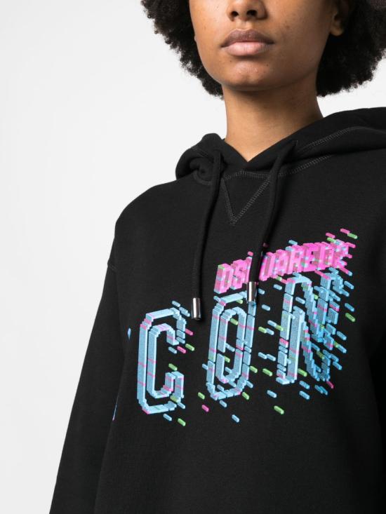 24FW 디스퀘어드2 스웨터 S80GU0093S25516 900 BLACK - DSQUARED2