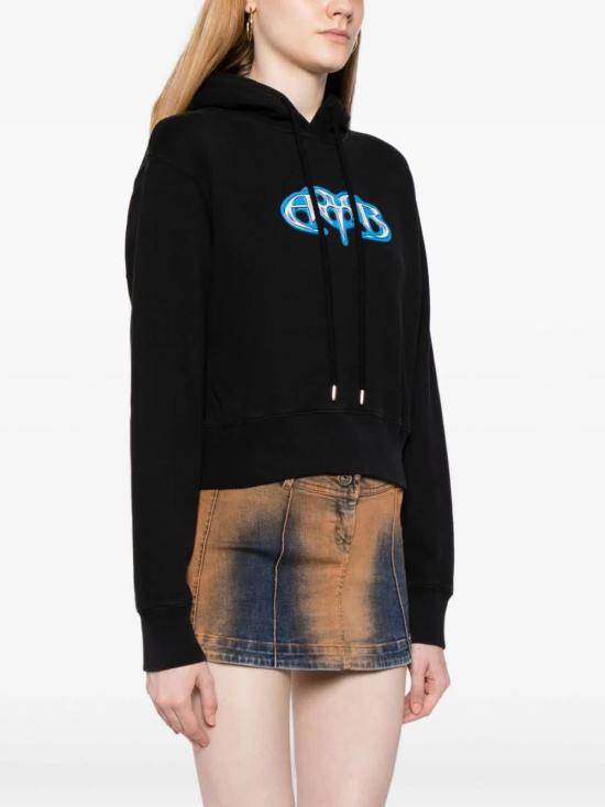  엠부시 후드 티셔츠 BWBB025F23FLE001 1047 BLACK - AMBUSH