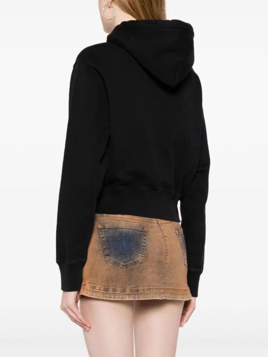  엠부시 후드 티셔츠 BWBB025F23FLE001 1047 BLACK - AMBUSH