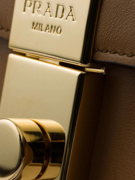 25FW 프라다 토트백 1BD3792C6A F02Z8 BROWN - PRADA