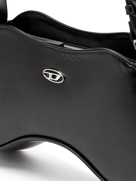 26SS 디젤 플레이 메탈 로고 숄더백 X10201PR227 T8013 BLACK - DIESEL