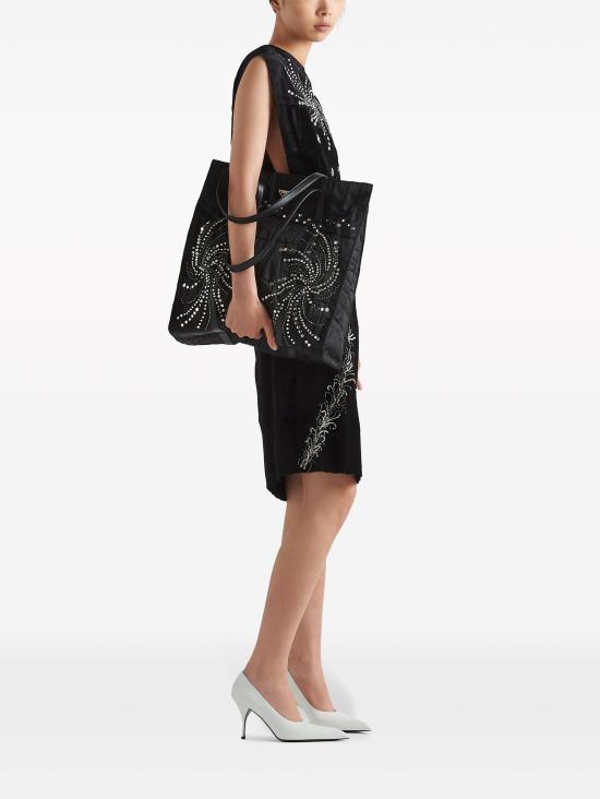 25FW 프라다 토트백 1BG4572CZM F0002 BLACK - PRADA