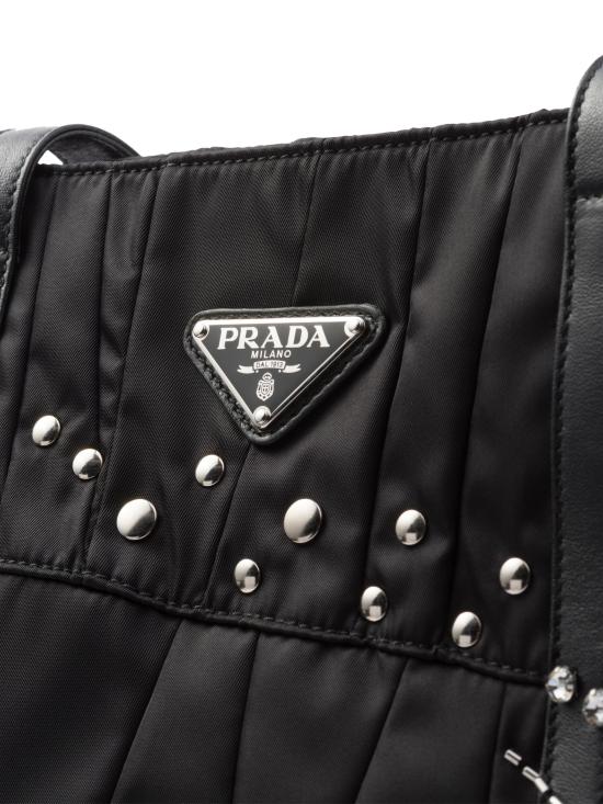 25FW 프라다 토트백 1BG4572CZM F0002 BLACK - PRADA