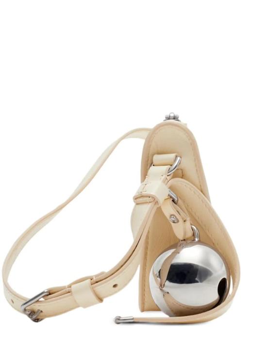  버버리 미니 쉴드 슬링백 8075852 A4477 WHITE - BURBERRY