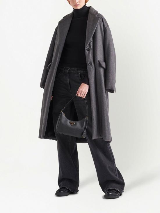 25FW 프라다 숄더백 1BC204NZV F0632 BLACK - PRADA