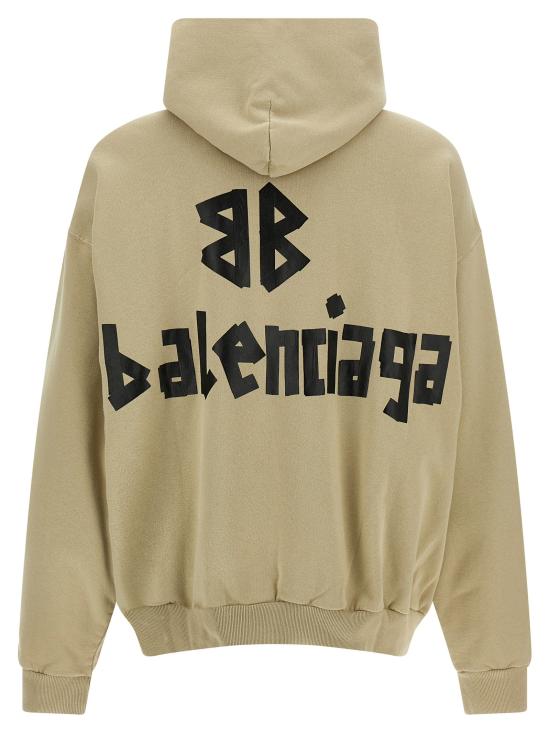 25FW 발렌시아가 테이프 포켓 후디 744441TSV869501 - BALENCIAGA