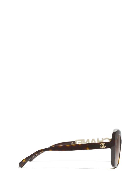 26FW 샤넬 선글라스 CH5422B C714S9 DARK HAVANA - CHANEL