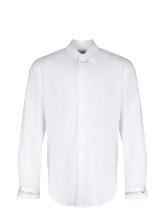 25FW 엠에스지엠 긴팔 셔츠 3940ME13257602 01 WHITE