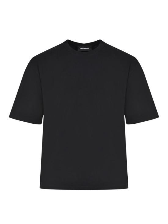 25FW 디스퀘어드2 반팔 티셔츠 S74GD1408S24583 900 Black