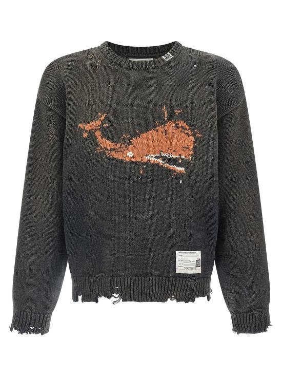 25FW 메종 미하라 야스히로 스웨터 A15SW512BLACK