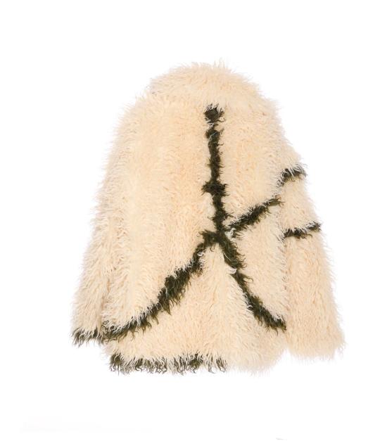 25FW 자케 COCOON 코쿤 퍼 코트 C1010CREAM WHITE - JAKKE