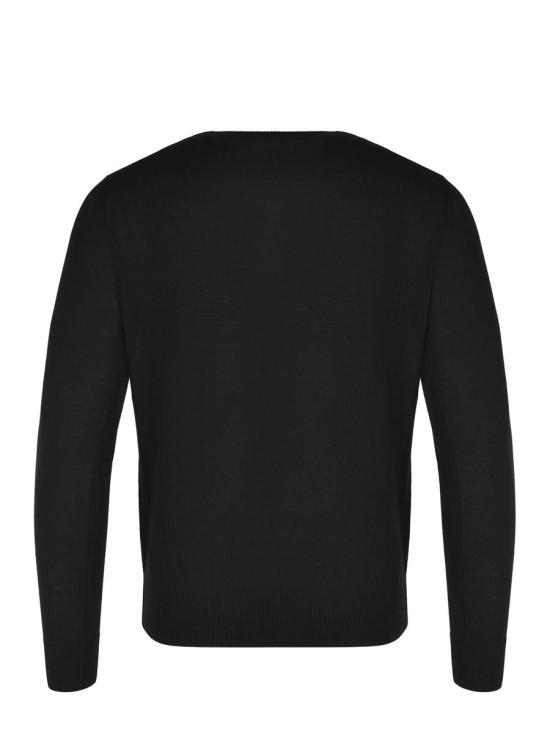 25FW 엠포리오 아르마니 스웨터 8N1M421M67Z 0999 Black - EMPORIO ARMANI