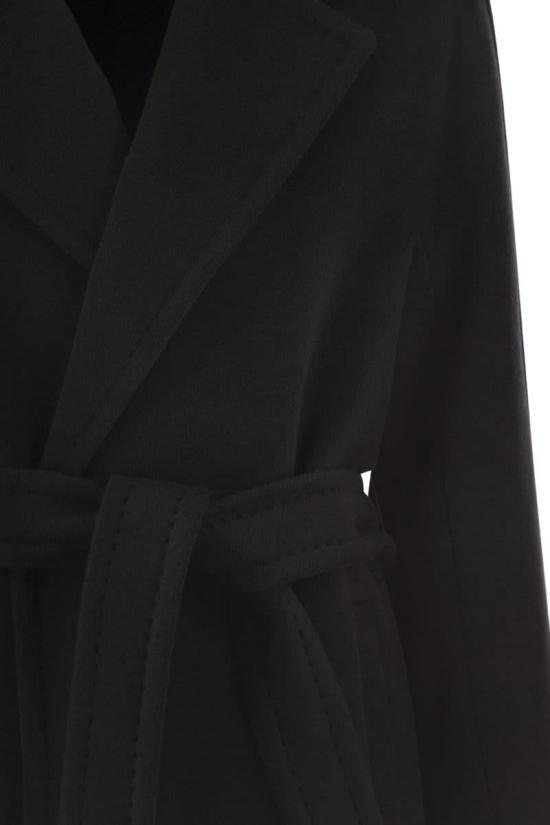 25FW 막스마라 스튜디오 코트 2526016112600 005 Black - MAX MARA STUDIO