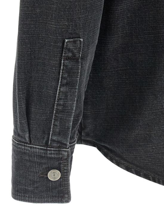 25FW 나마체코 긴팔 셔츠 NW25410N14009200 Black - NAMACHEKO