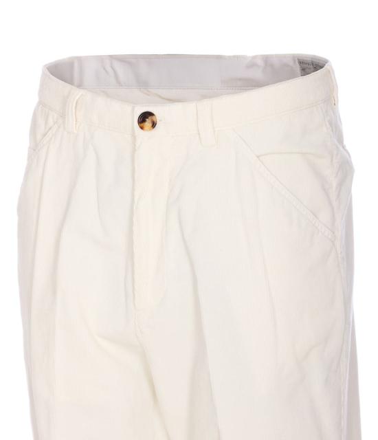 25FW 브루넬로 쿠치넬리 숏팬츠 M279UH0660C6007 WHITE - BRUNELLO CUCINELLI