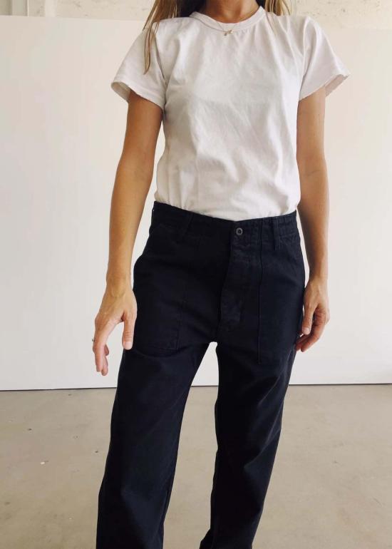  헤이갱 스트레이트 팬츠 헤이 갱단 장교 팬트 - HEY GANG