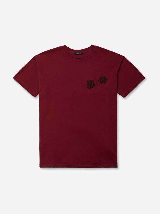 25FW 윌리 차바리아 반팔 티셔츠 WCJSY0147 006 RED