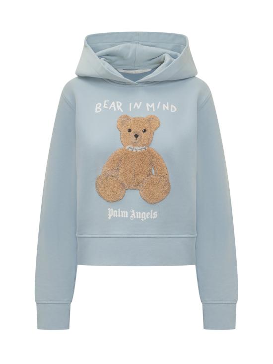 25FW 팜앤젤스 긴팔 티셔츠 PWBB069F25FLE002 4160 BABY BLUE BROWN