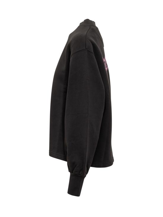 25FW 팜앤젤스 스웨터 PWBA05CF25FLE003 1030 BLACK PINK - PALM ANGELS