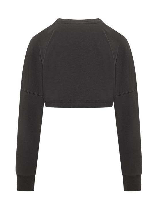 25FW 팜앤젤스 긴팔 티셔츠 PWAB023F25JER002 1032 BLACK FUCHSIA - PALM ANGELS