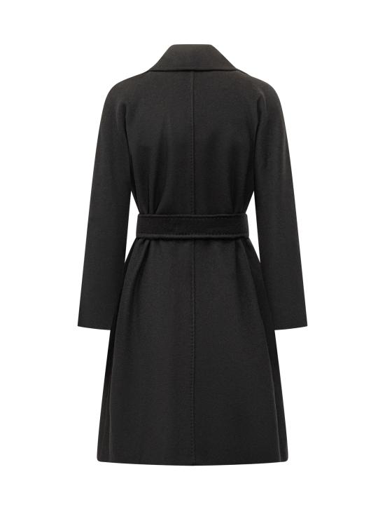 25FW 막스마라 스튜디오 트렌치 코트 2526016152600 013 NERO - MAX MARA STUDIO