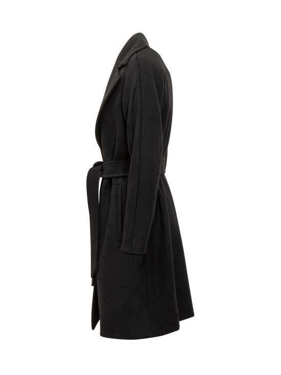 25FW 막스마라 스튜디오 트렌치 코트 2526016152600 013 NERO - MAX MARA STUDIO