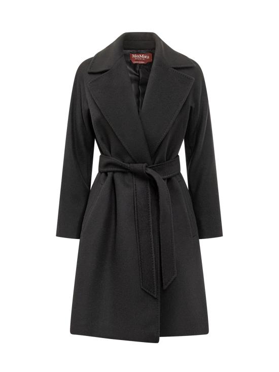 25FW 막스마라 스튜디오 트렌치 코트 2526016152600 013 NERO