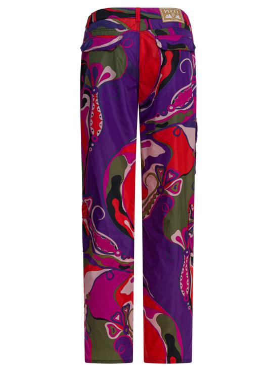 25FW 푸찌 스트레이트 팬츠 5URT725U787017 Purple - PUCCI