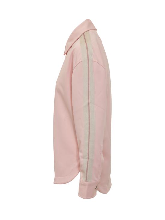 25FW 팜앤젤스 셔츠 PWGA050F25FAB001 3003 PINK OFF WHITE - PALM ANGELS