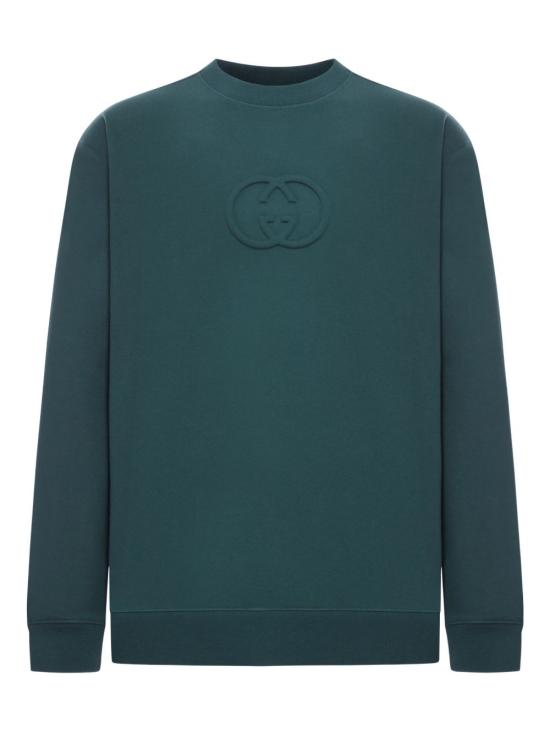 25FW 구찌 브러시드 코튼 저지 스웨트셔츠 848737 XJHKI3348