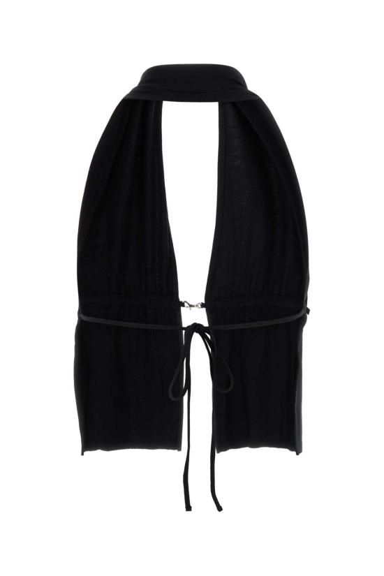 25FW 기마구아스 가디건 MIABUCKLETOP BLACK Black - GIMAGUAS