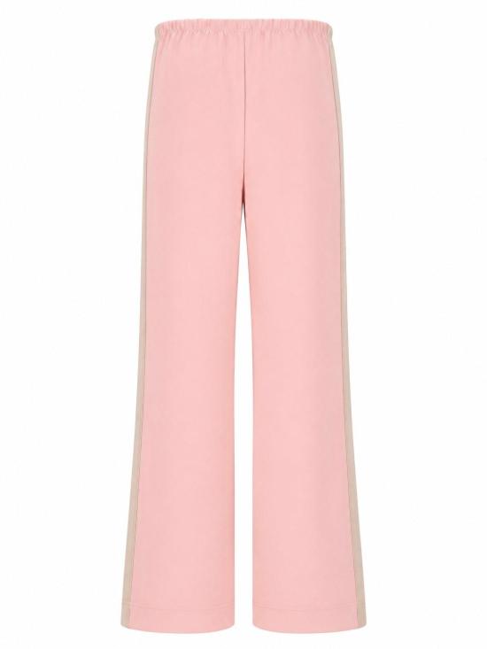 26FW 팜앤젤스 스트레이트 팬츠 PWCJ031F25FAB002 3003 PINK OFF WHITE - PALM ANGELS