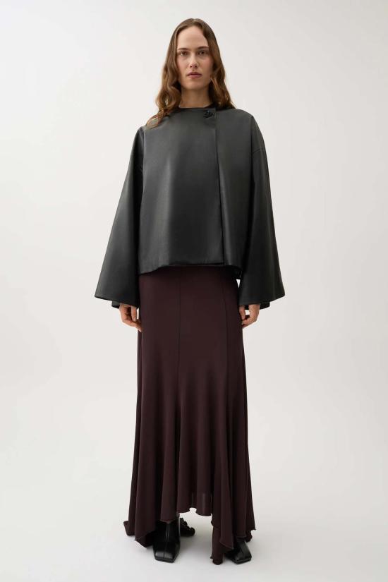  로데브예 블라우스 로데비에르 클레오 재활용 가죽 탑 - RODEBJER